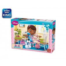 KING ΠΑΖΛ 24Τ. 24.4x17.7cm DOC MC STUFFINS LIC.
